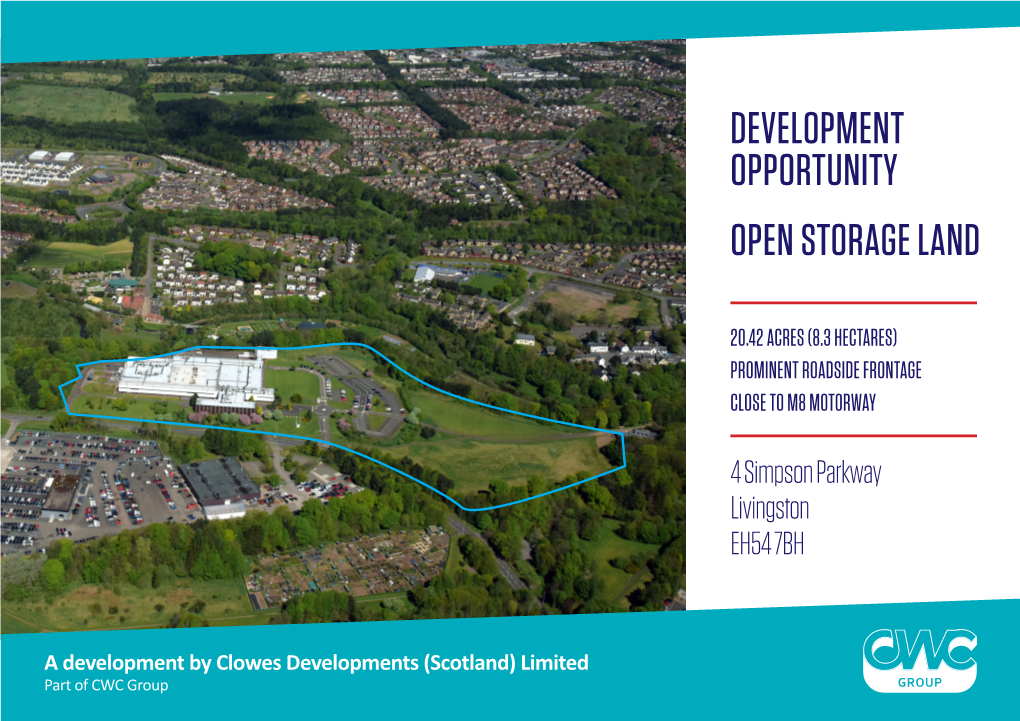 Development Opportunity Open Storage Land