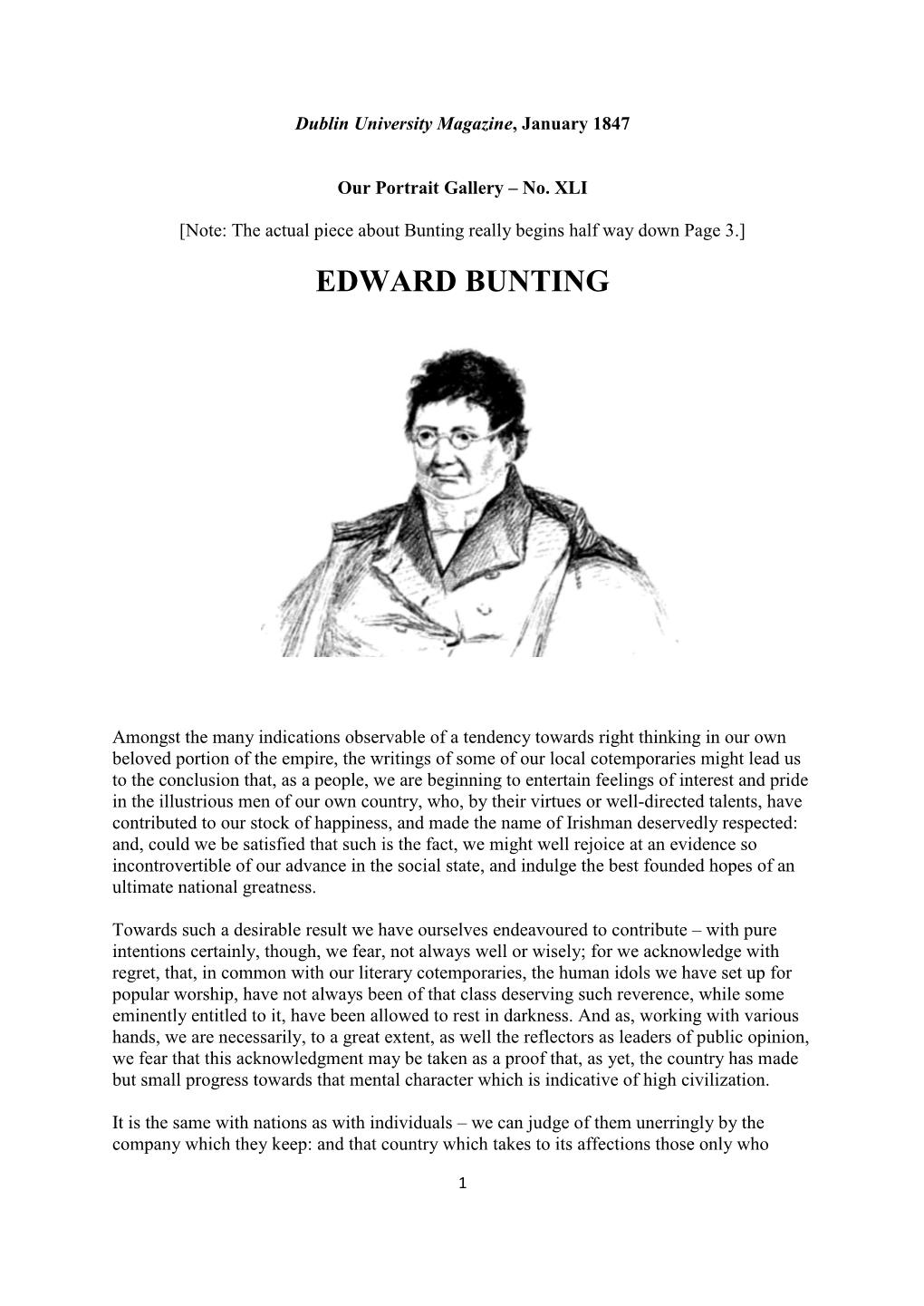 Edward Bunting