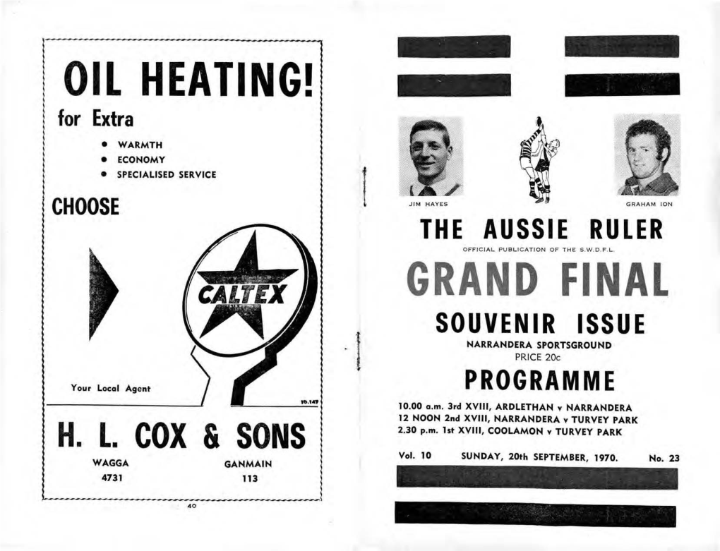 Oil Heating! Grand Final