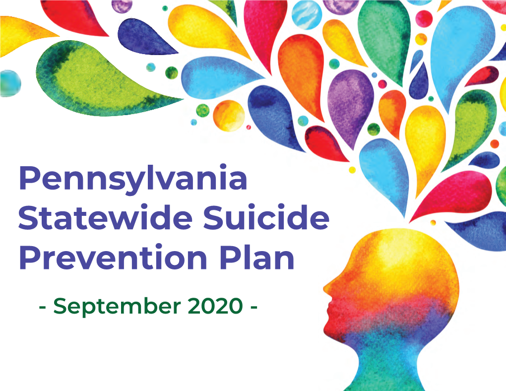 Pennsylvania Statewide Suicide Prevention Plan - September 2020
