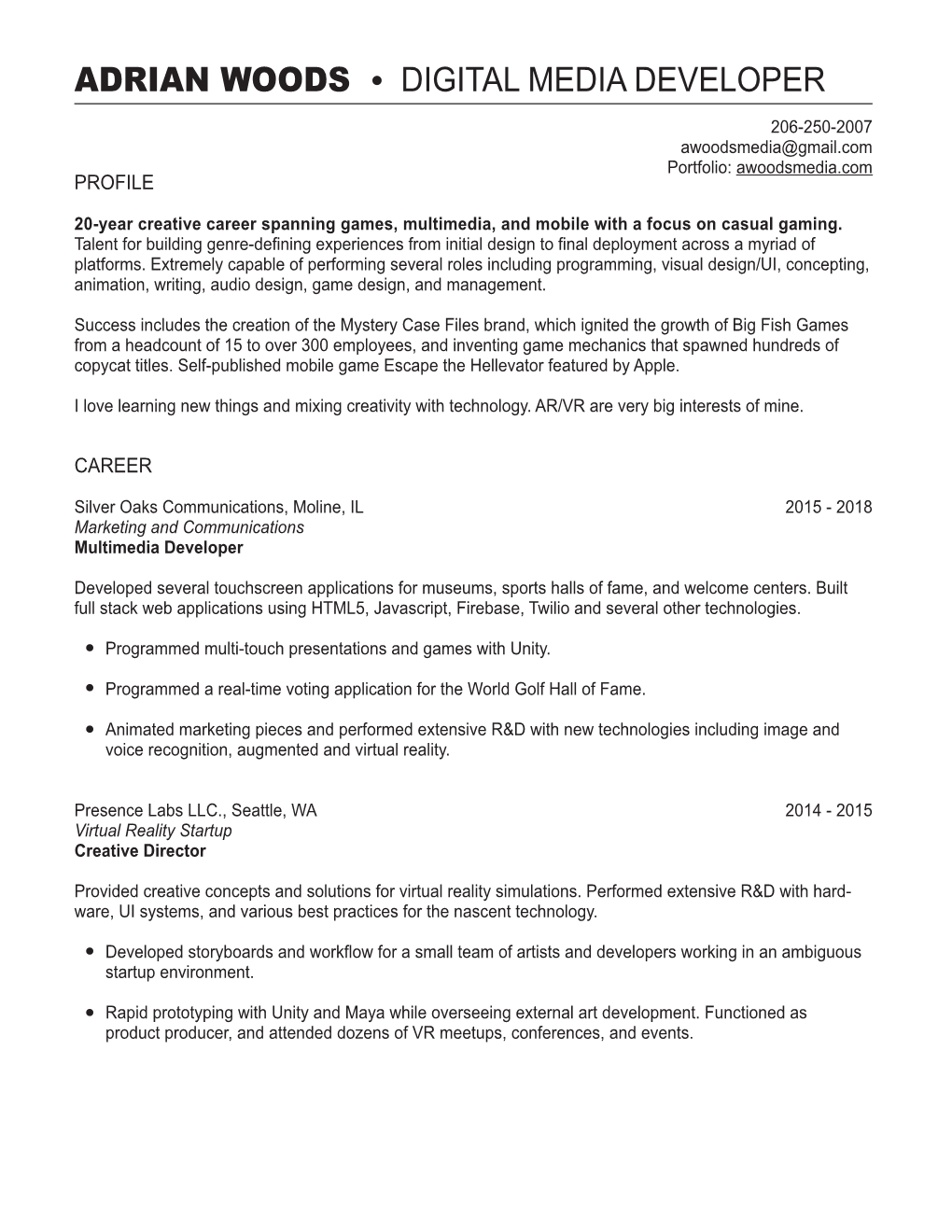 View PDF Resume