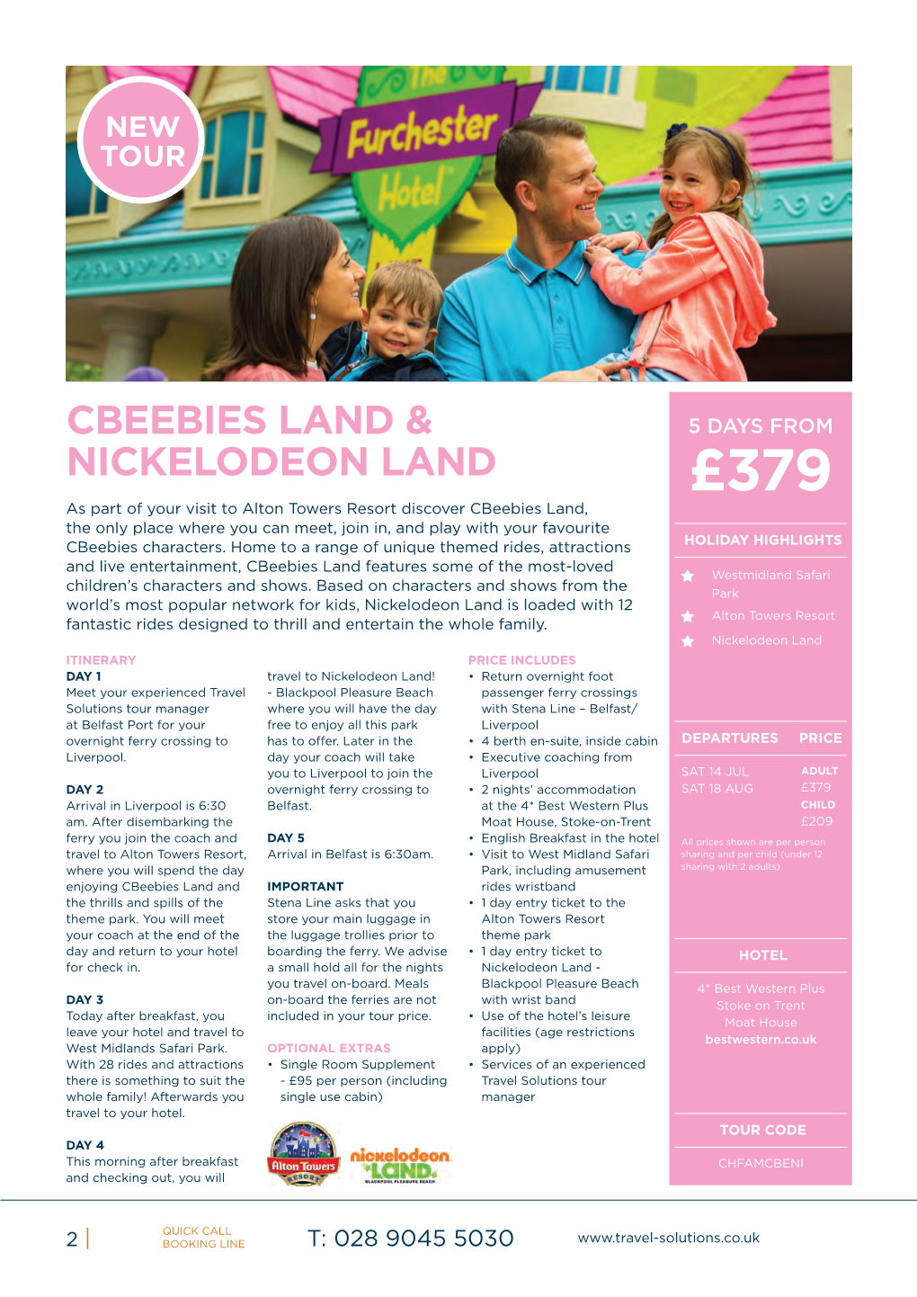 Cbeebies Land & Nickelodeon Land