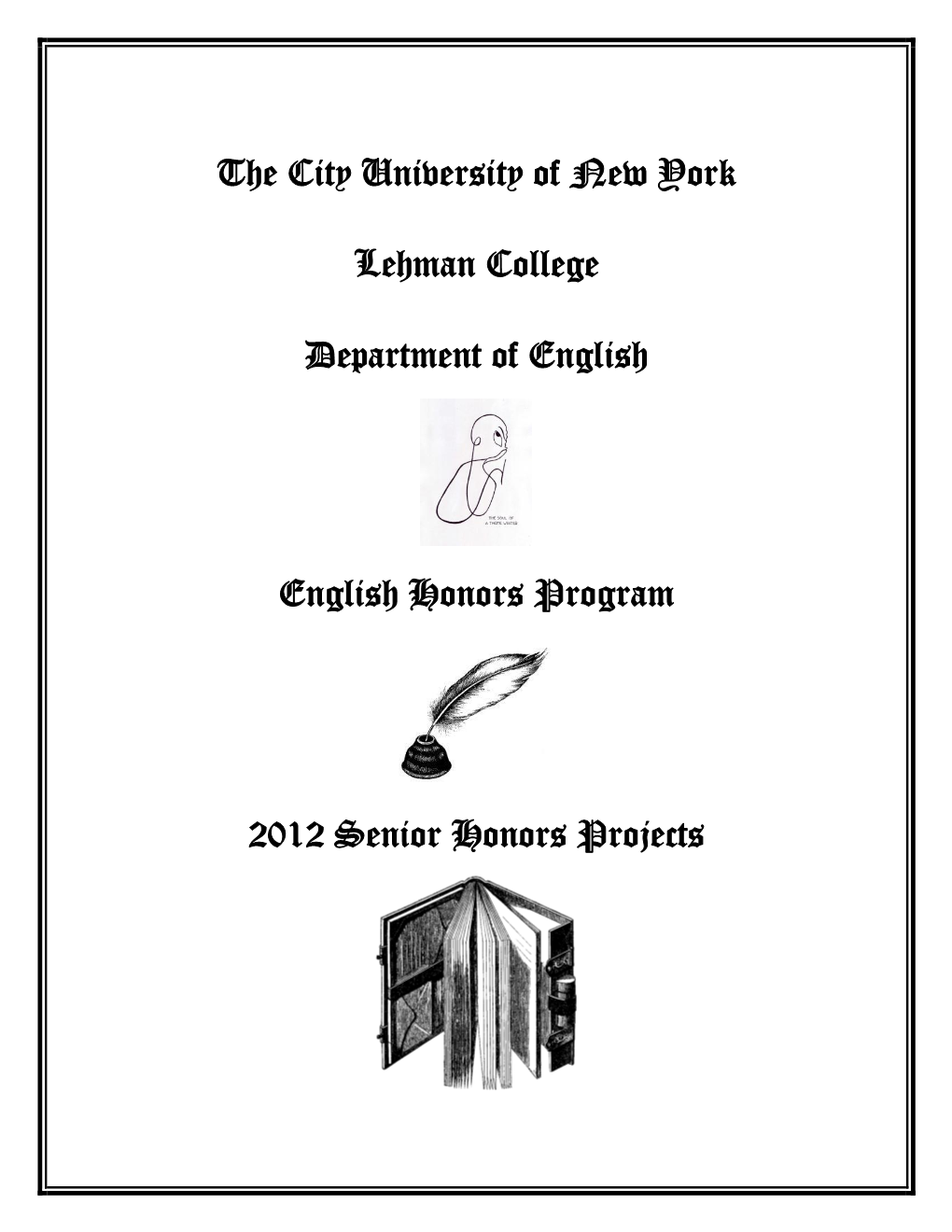 The City University of New York Lehman College Department Of