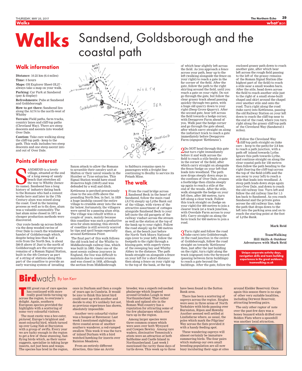 Sandsend, Goldsborough and the Coastal Path