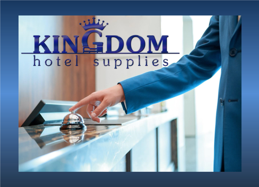 Kingdom Hotel Supplies Hospitality Producten ENG 1