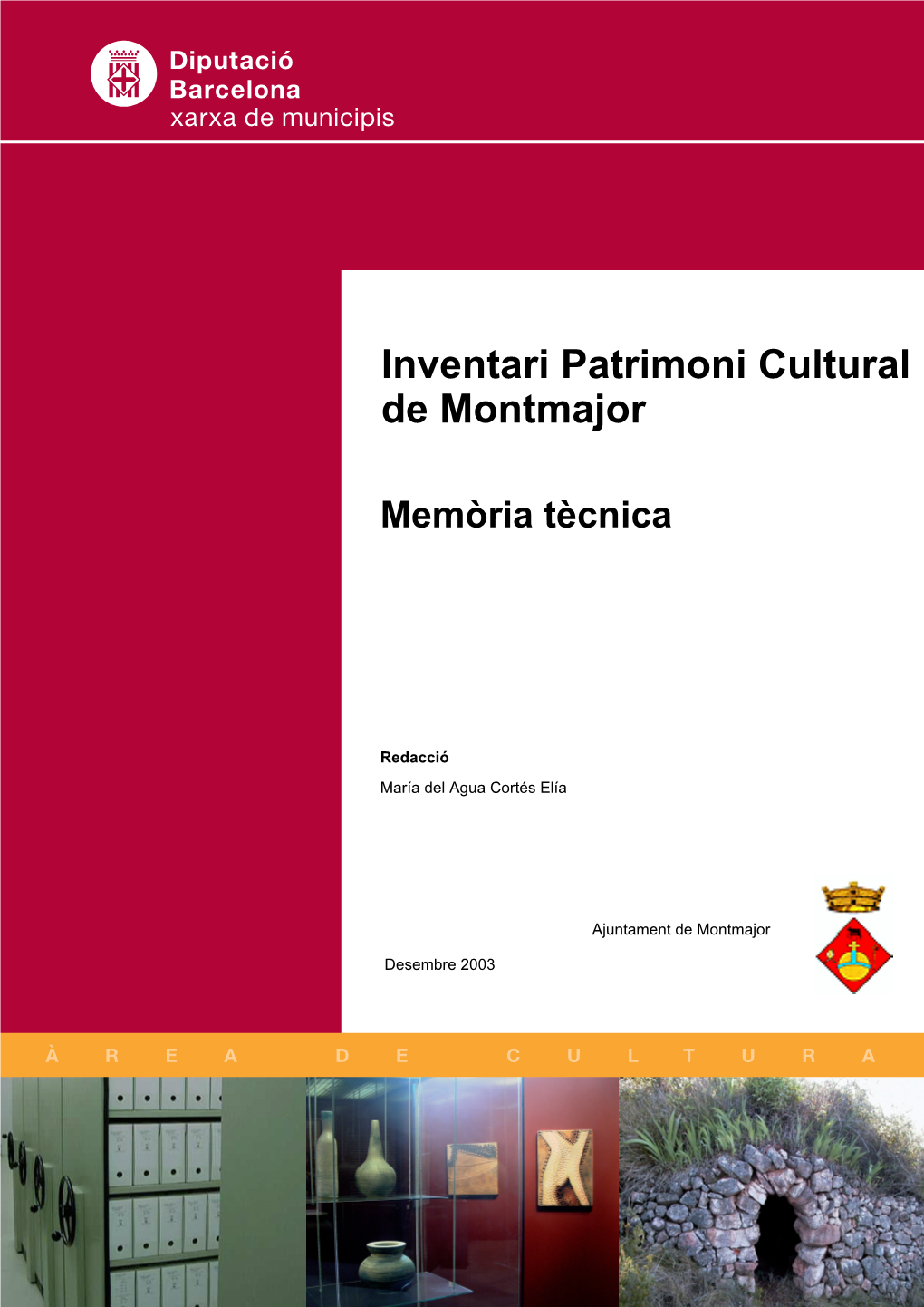 Inventari Patrimoni Cultural De Montmajor