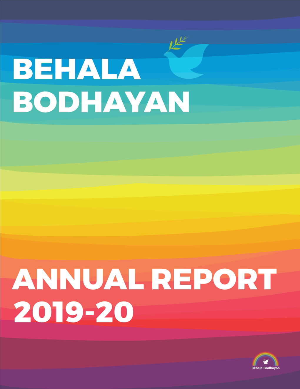 Annual Report 2019-20 Bodhayan Behala