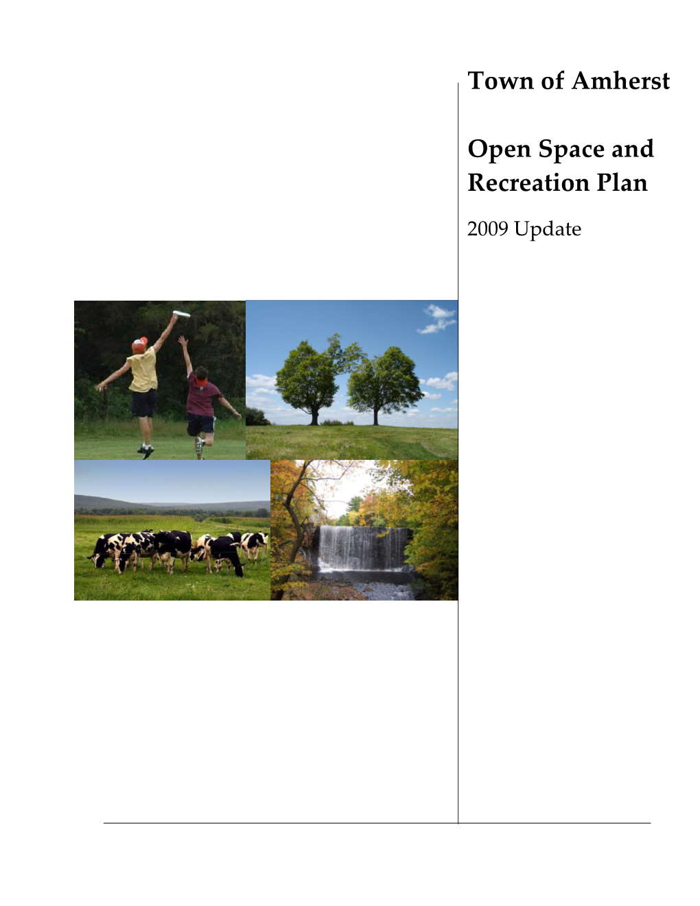 Town of Amherst Open Space and Recreation Plan