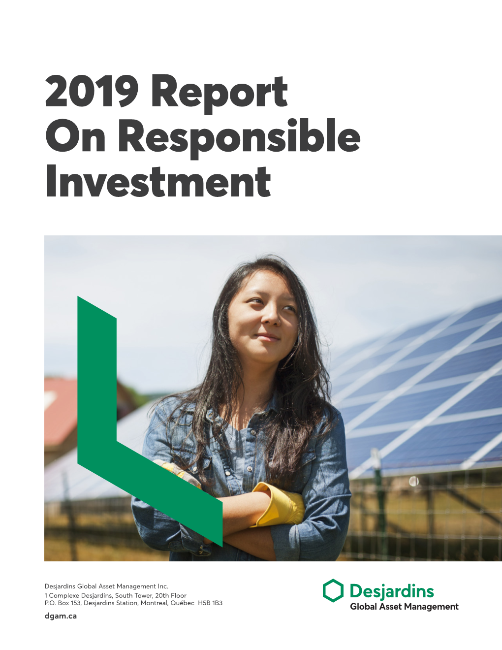 2019 Report on Responsible Investment