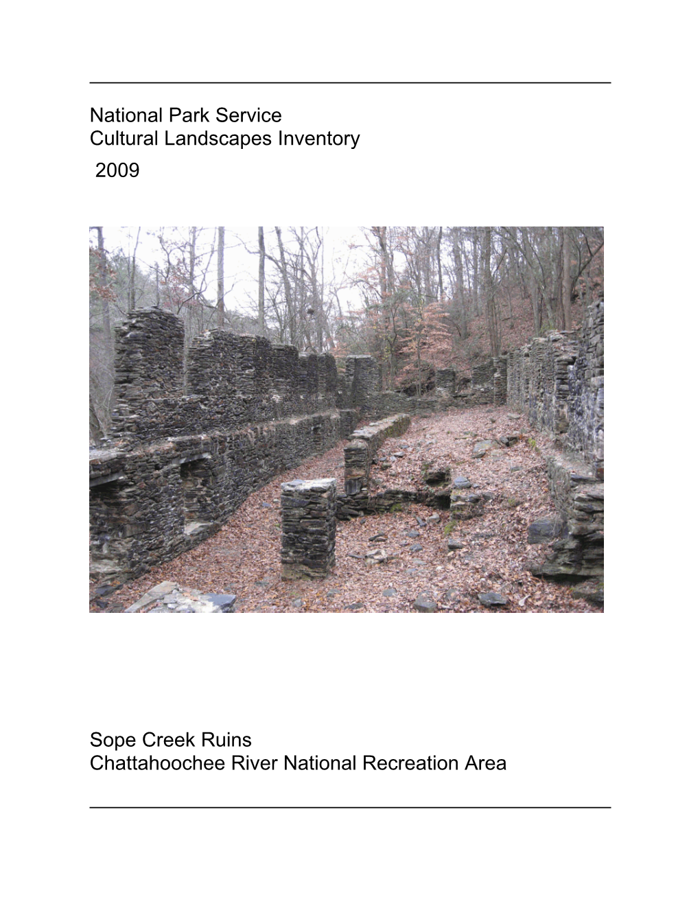Sope Creek Ruins, Chattahoochee River National Recreation Area
