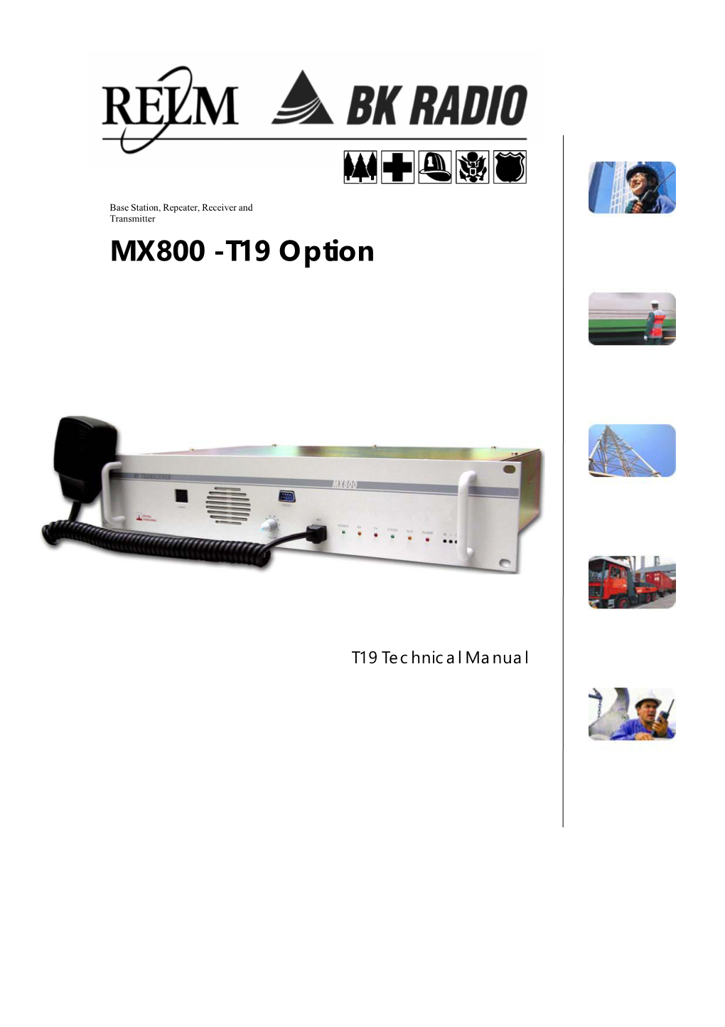 MX800 -T19 Option