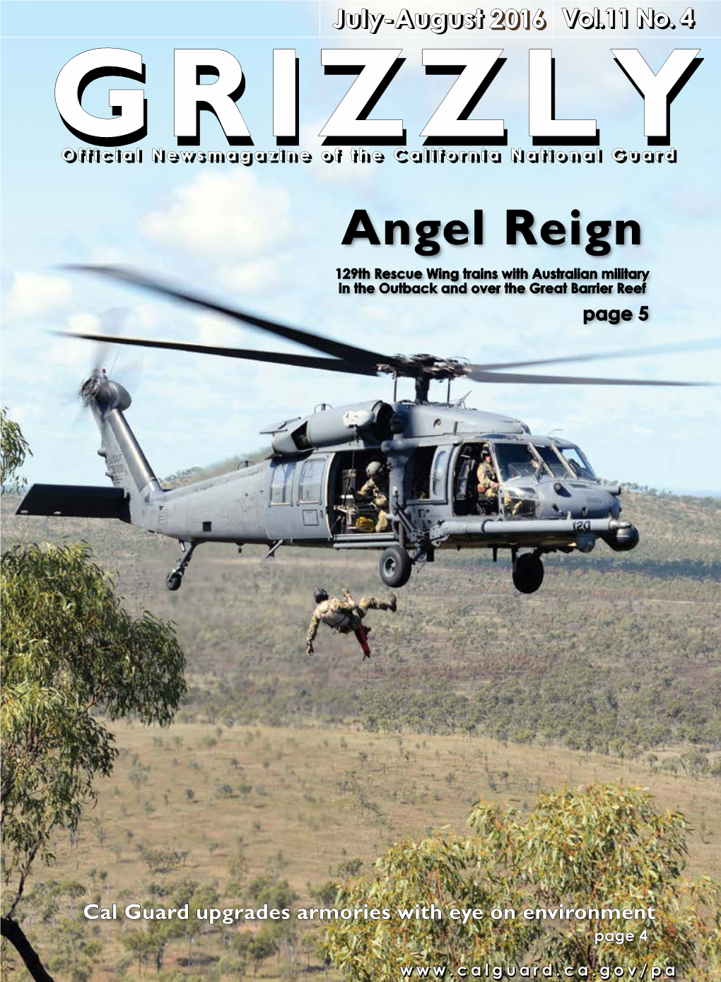 Angel Reign 129Th Rescue Wing Trains with Australian Military in the Outback and Over the Great Barrier Reef Page 5