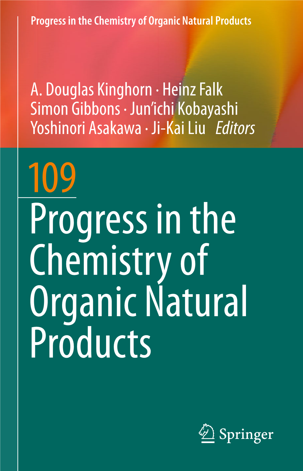 Progress in the Chemistry of Organic Natural Products