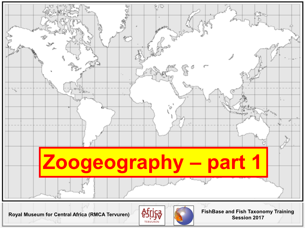 Zoogeography – Part 1