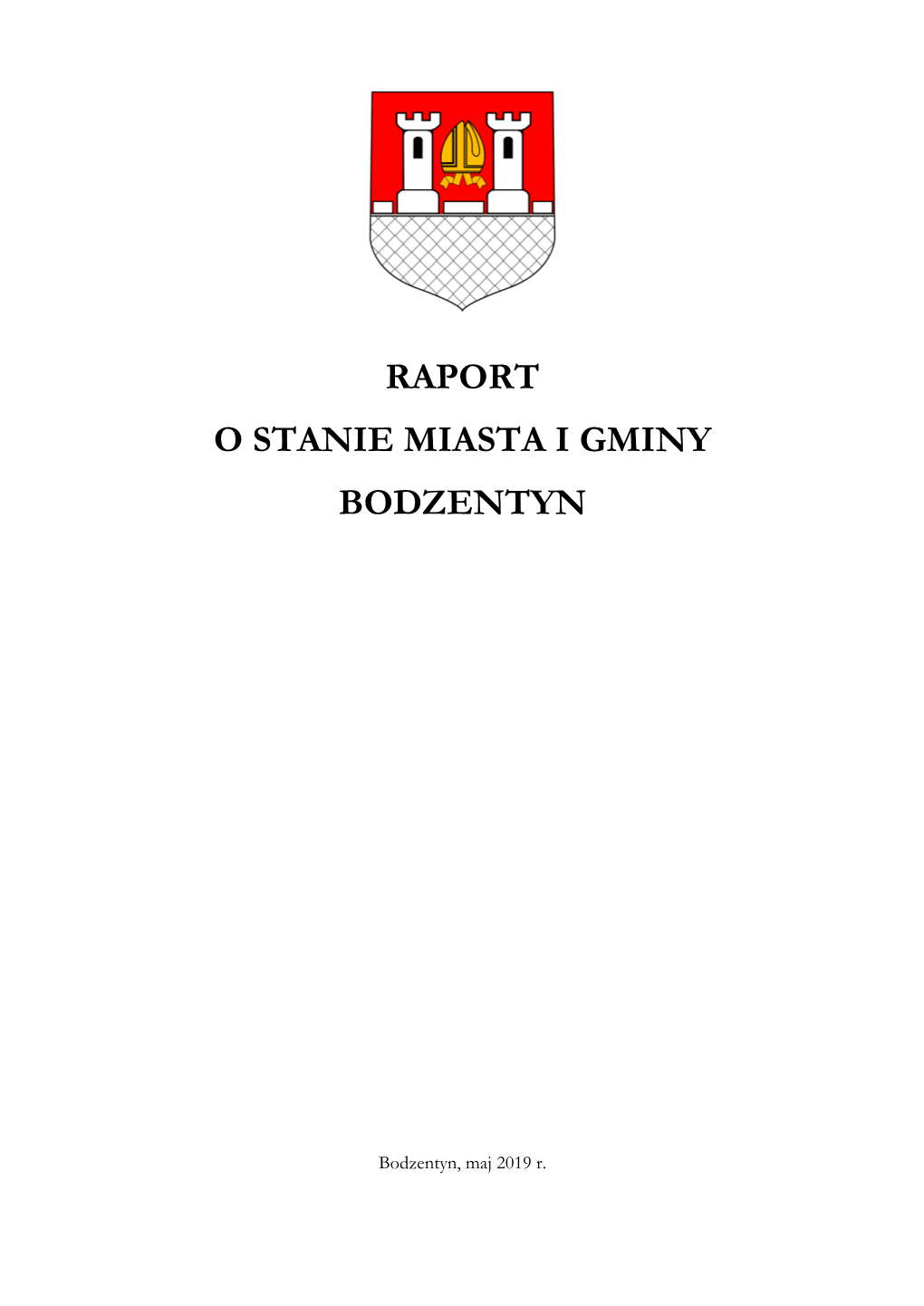 Raport O Stanie Miasta I Gminy Bodzentyn