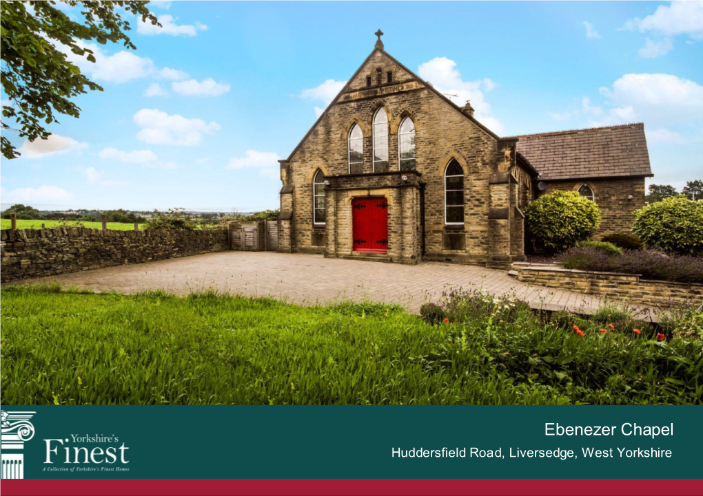 Ebenezer Chapel Huddersfield Road, Liversedge, West Yorkshire