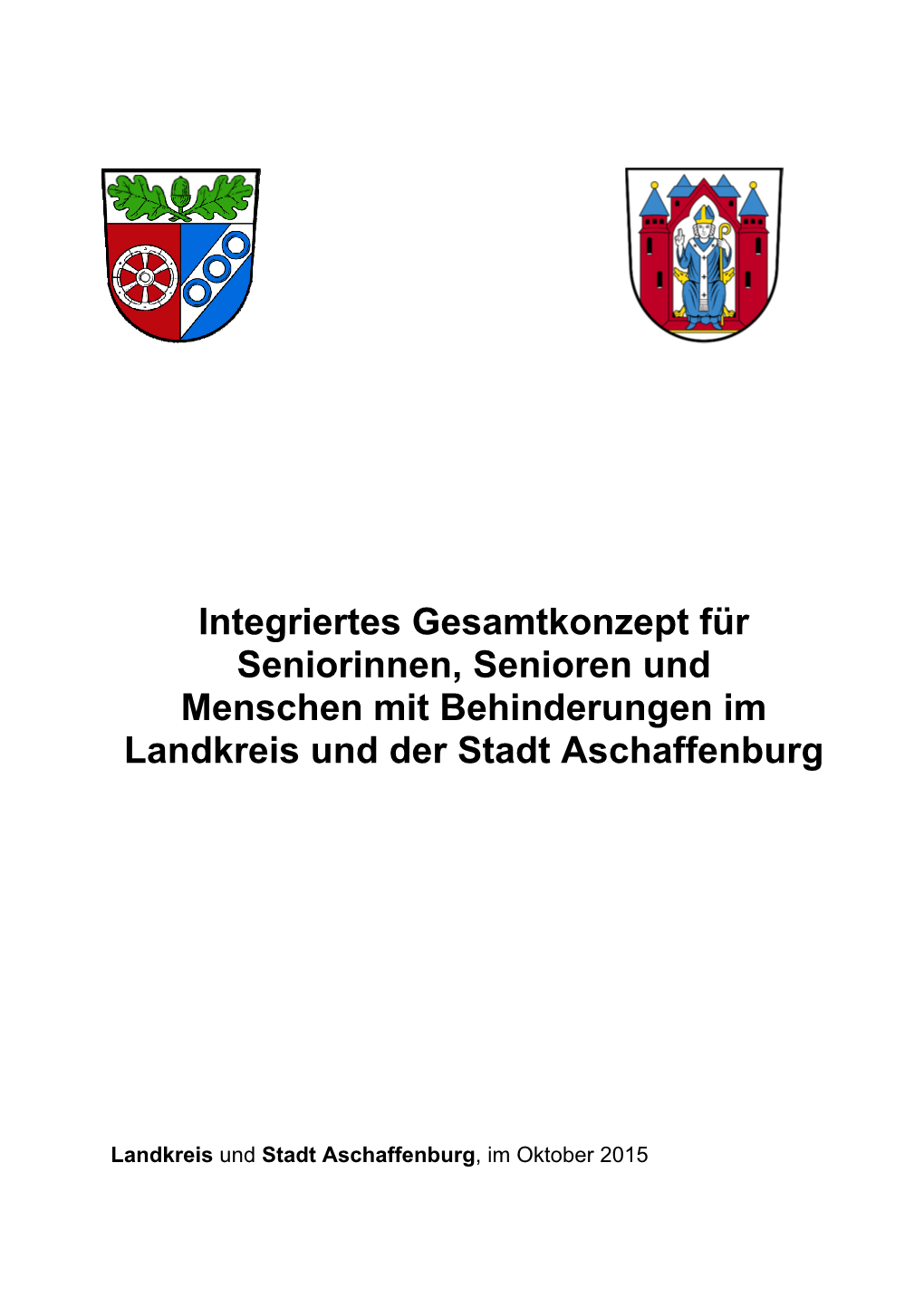 Integriertes Gesamtkonzept Von Landkreis Und Stadt Aschaffenburg