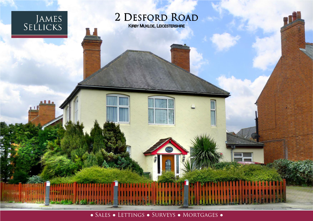 2 Desford Road Kirby Muxloe, Leicestershire