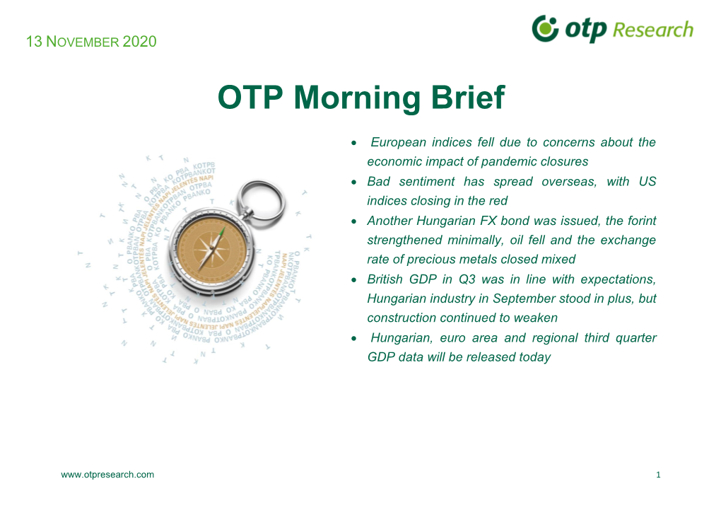 OTP Morning Brief