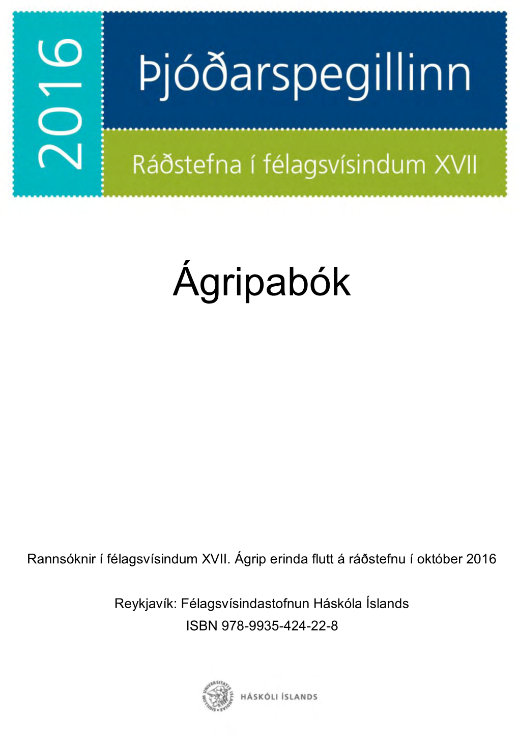 Ágripabók 2016