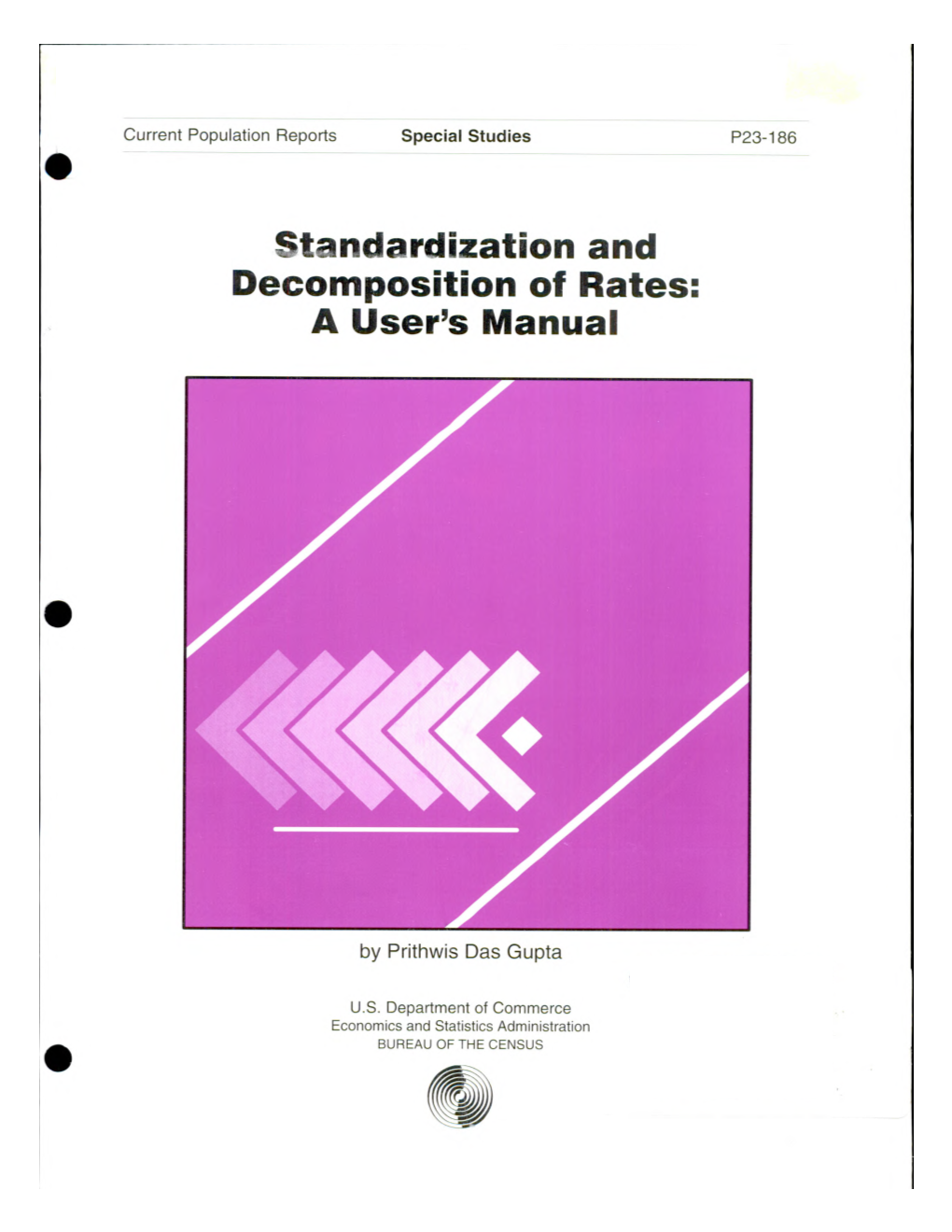 Standardization and Decomposition of Rates: a User's Manual