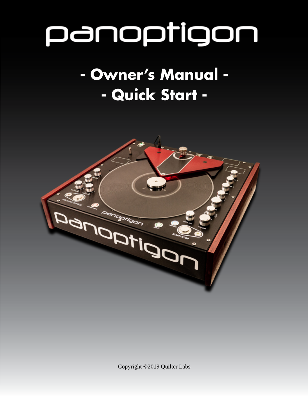 Owner's Manual