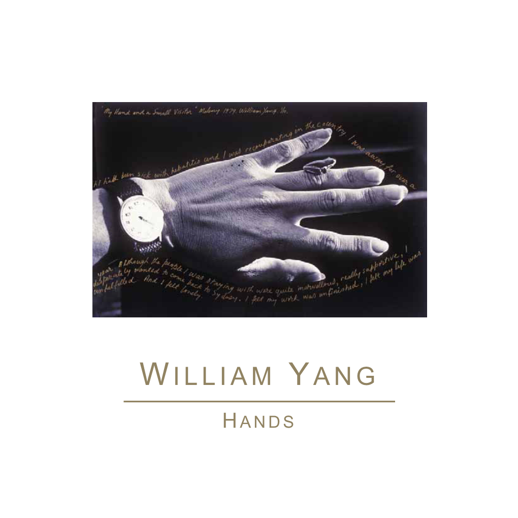 William Yang Is Internationally Renowned for His Photographic and Performance Works