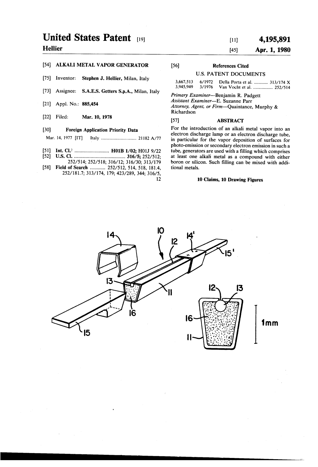 United States Patent (19) 11 4,195,891 Hellier 45) Apr