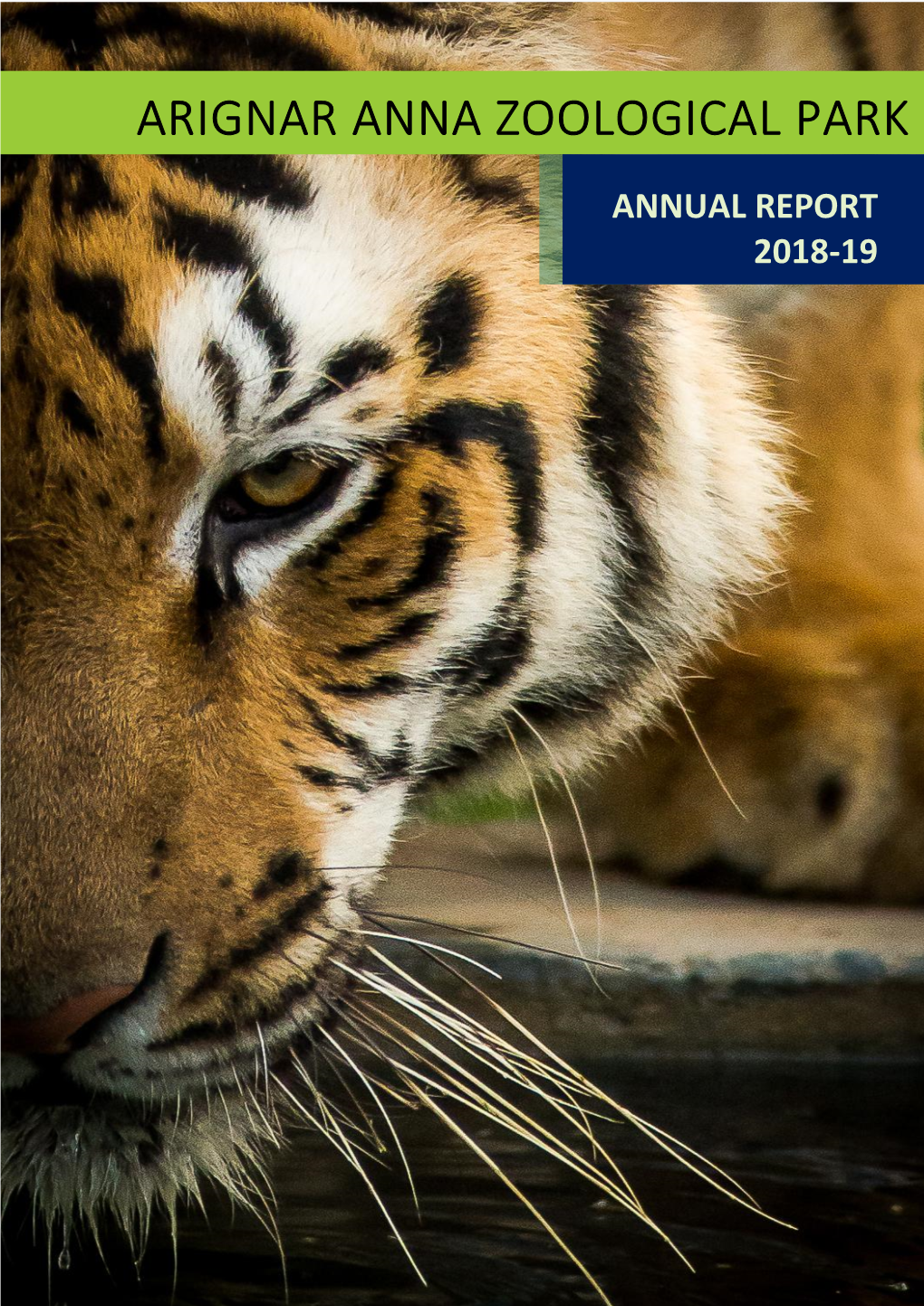 Arignar Anna Zoological Park Annual Report 2018-19 2