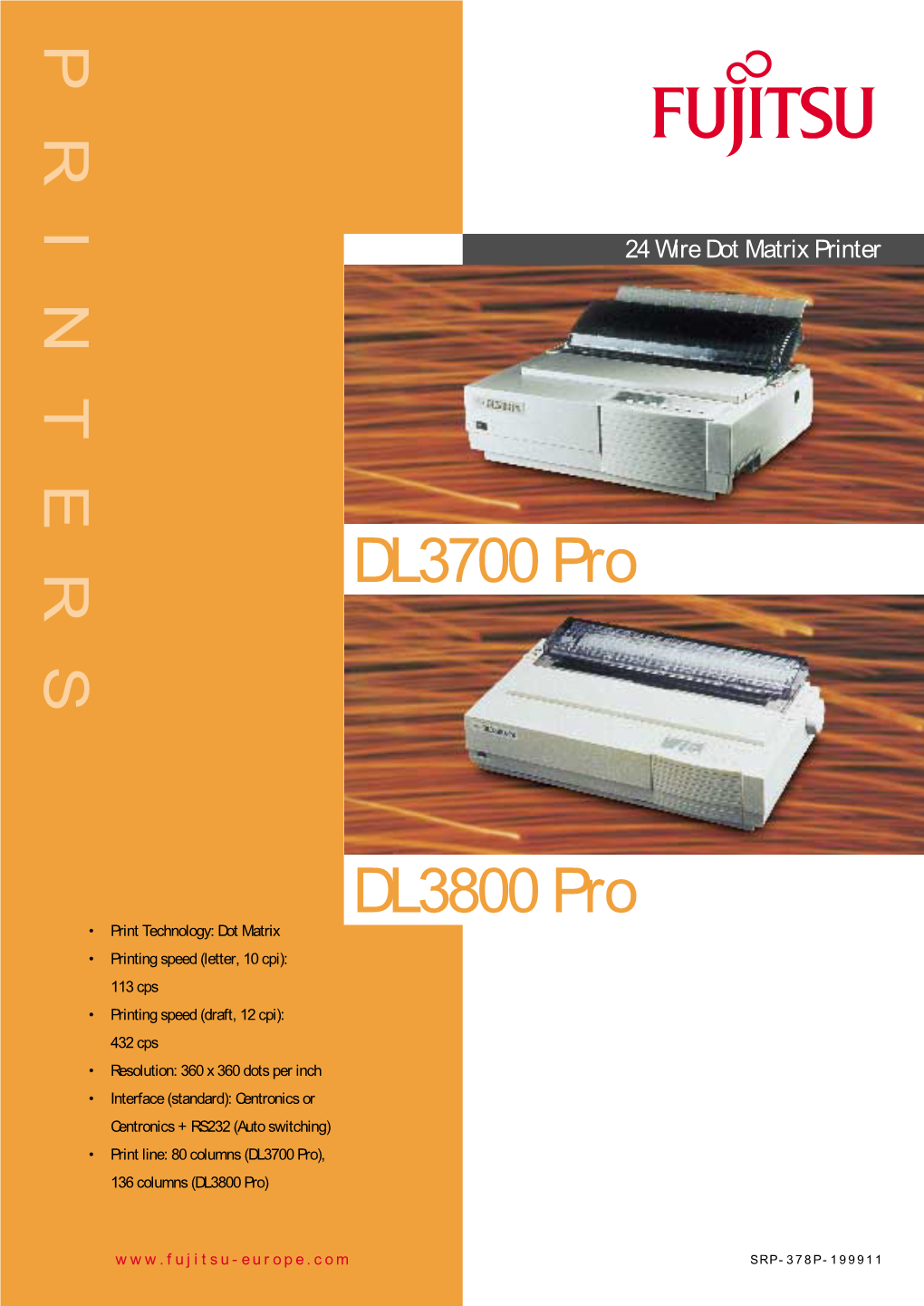 PRINTERS DL3700 Pro DL3800