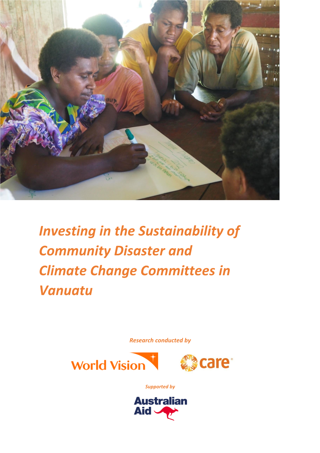 Investing in the Sustainability of Community Disaster and Climate Change Committees in Vanuatu