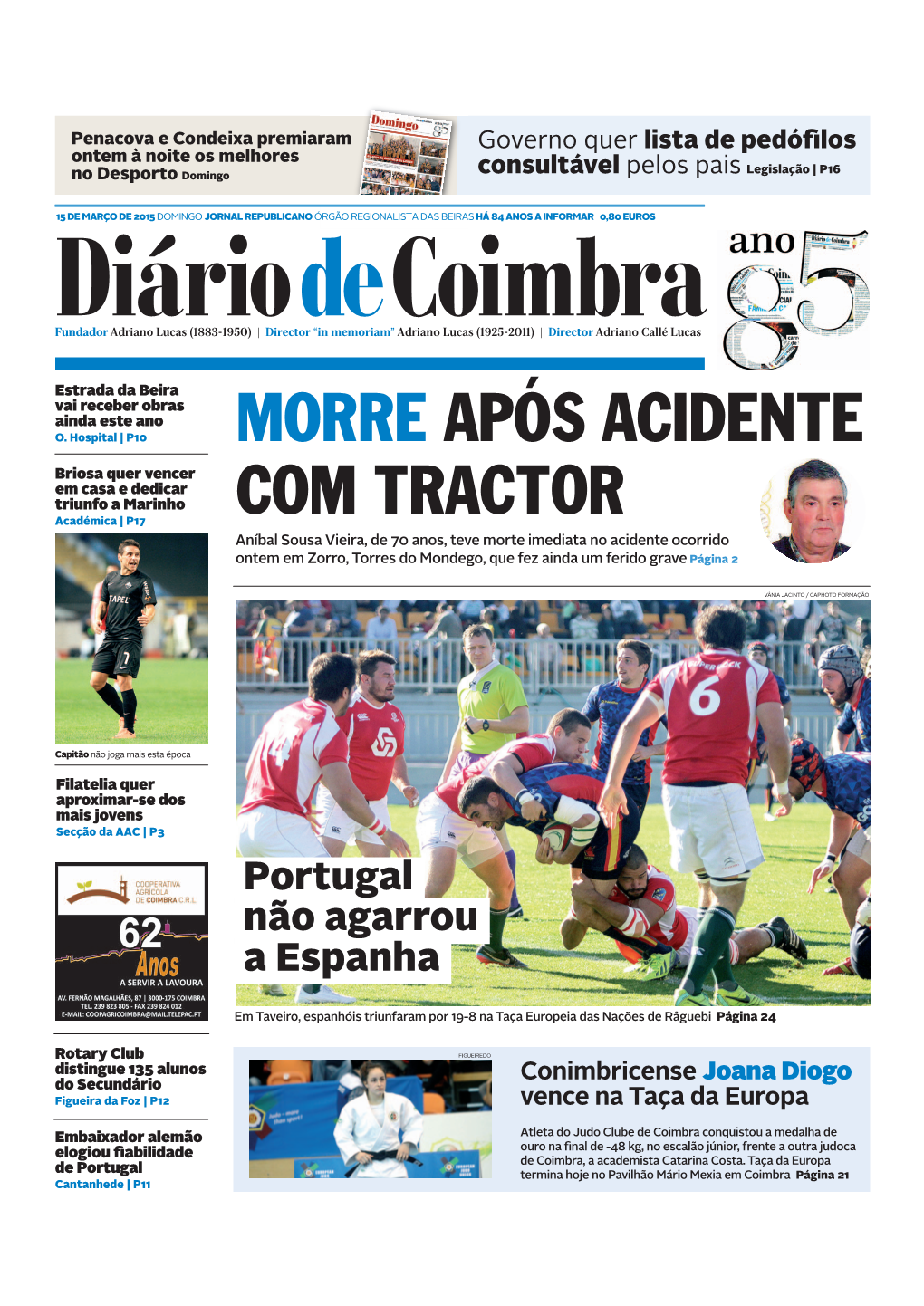 Morre Após Acidente Com Tractor