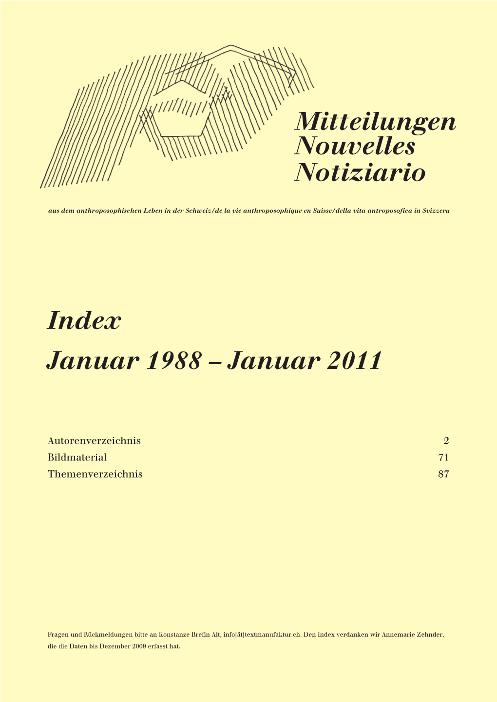 Index Januar 1988 – Januar 2011