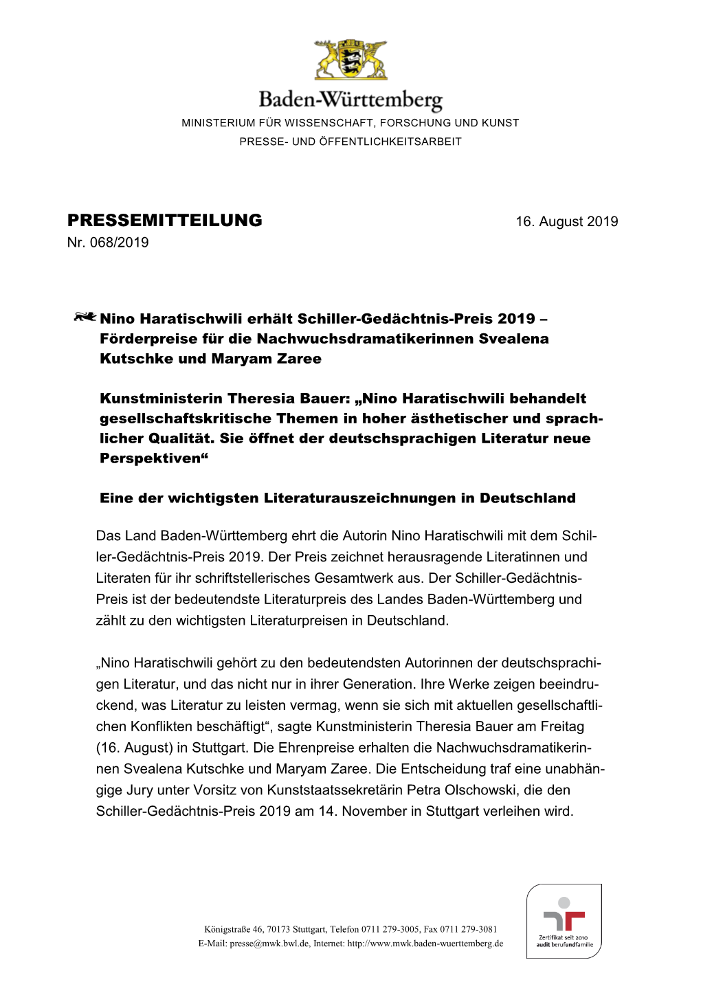 Pressemitteilung 16