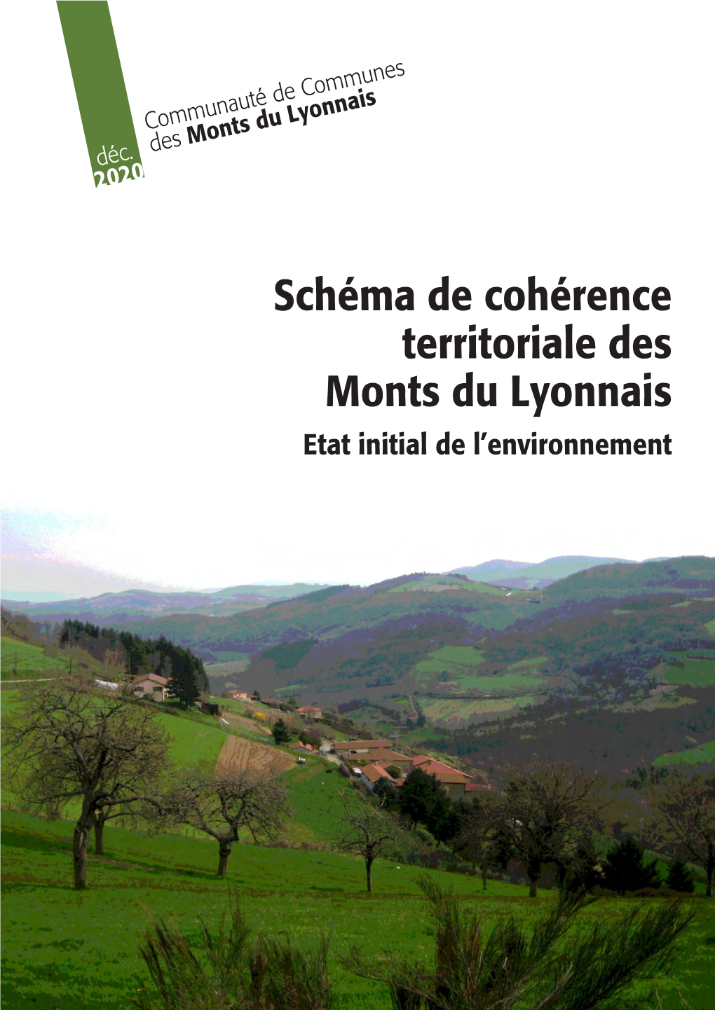 Schéma De Cohérence Territoriale Des Monts Du Lyonnais Etat Initial De L’Environnement