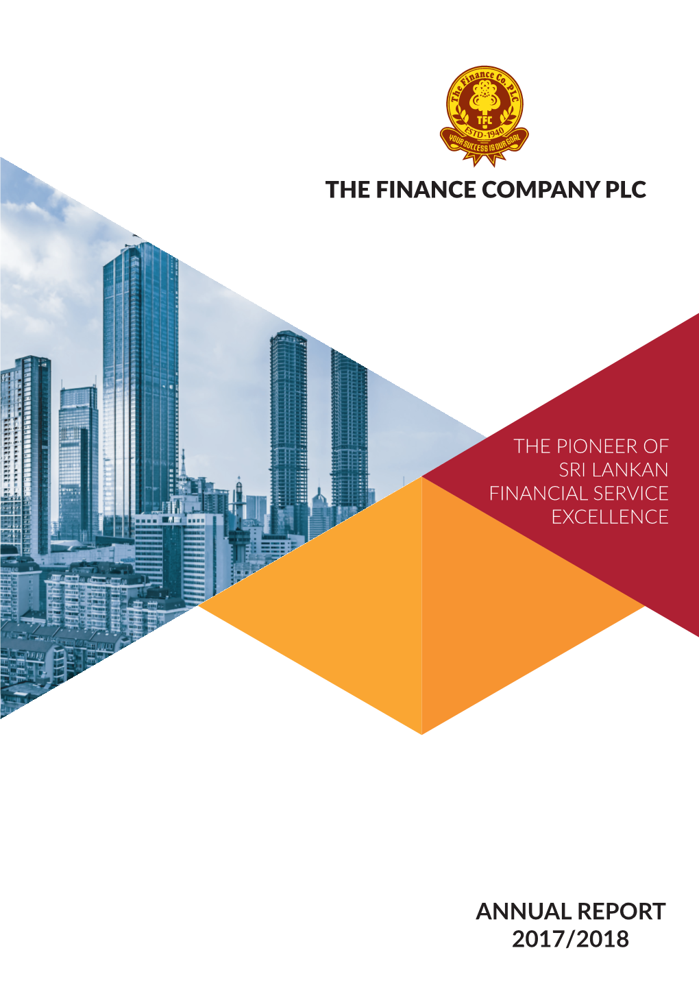 The Finance Company Plc Annual Report 2017/2018