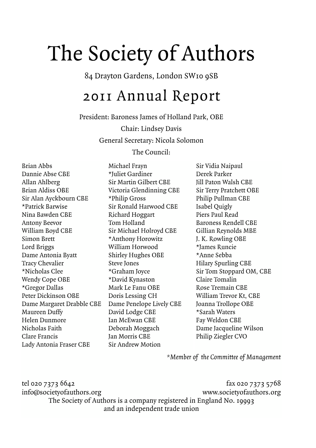 2011 Annual Report