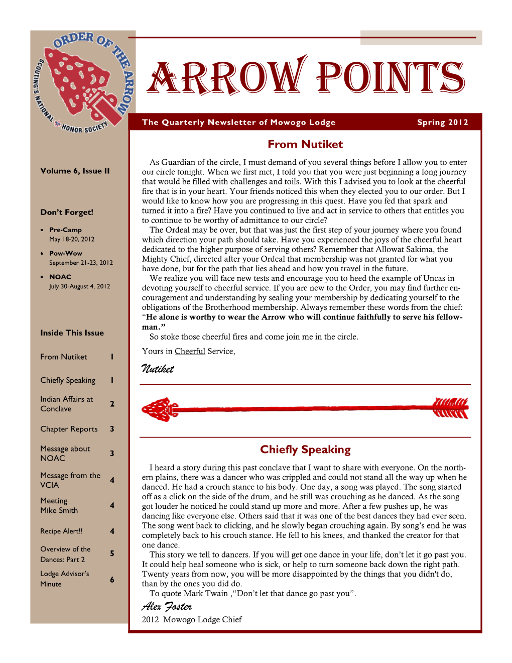 Arrow Points