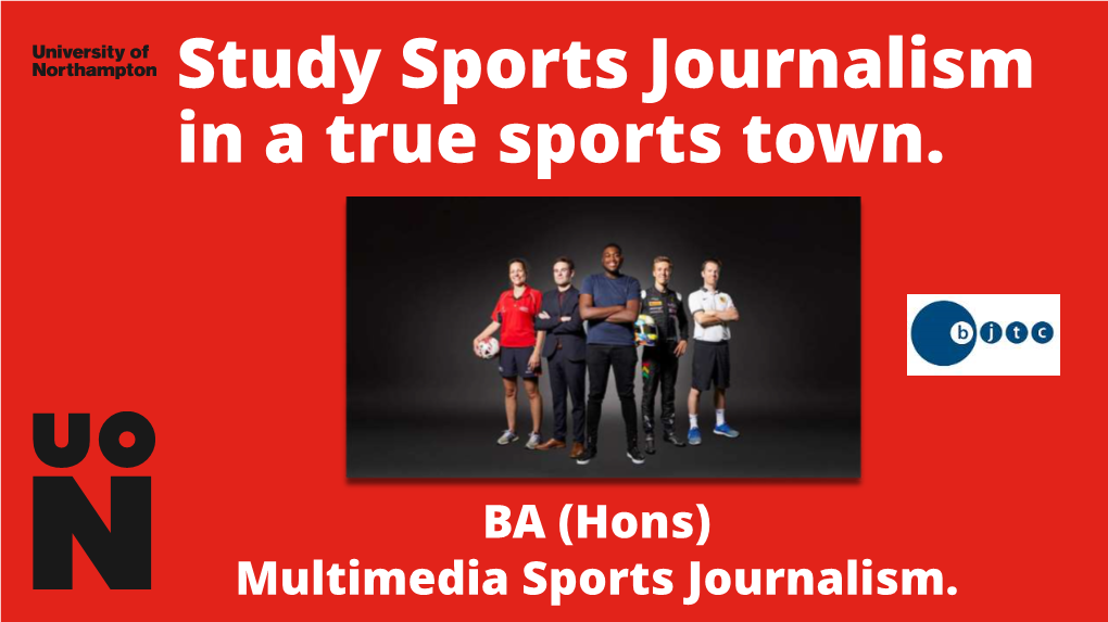 Study Sports Journalism in a True Sports Town
