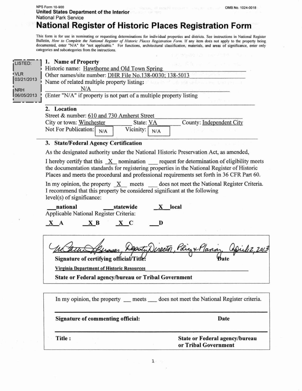 Nomination Form