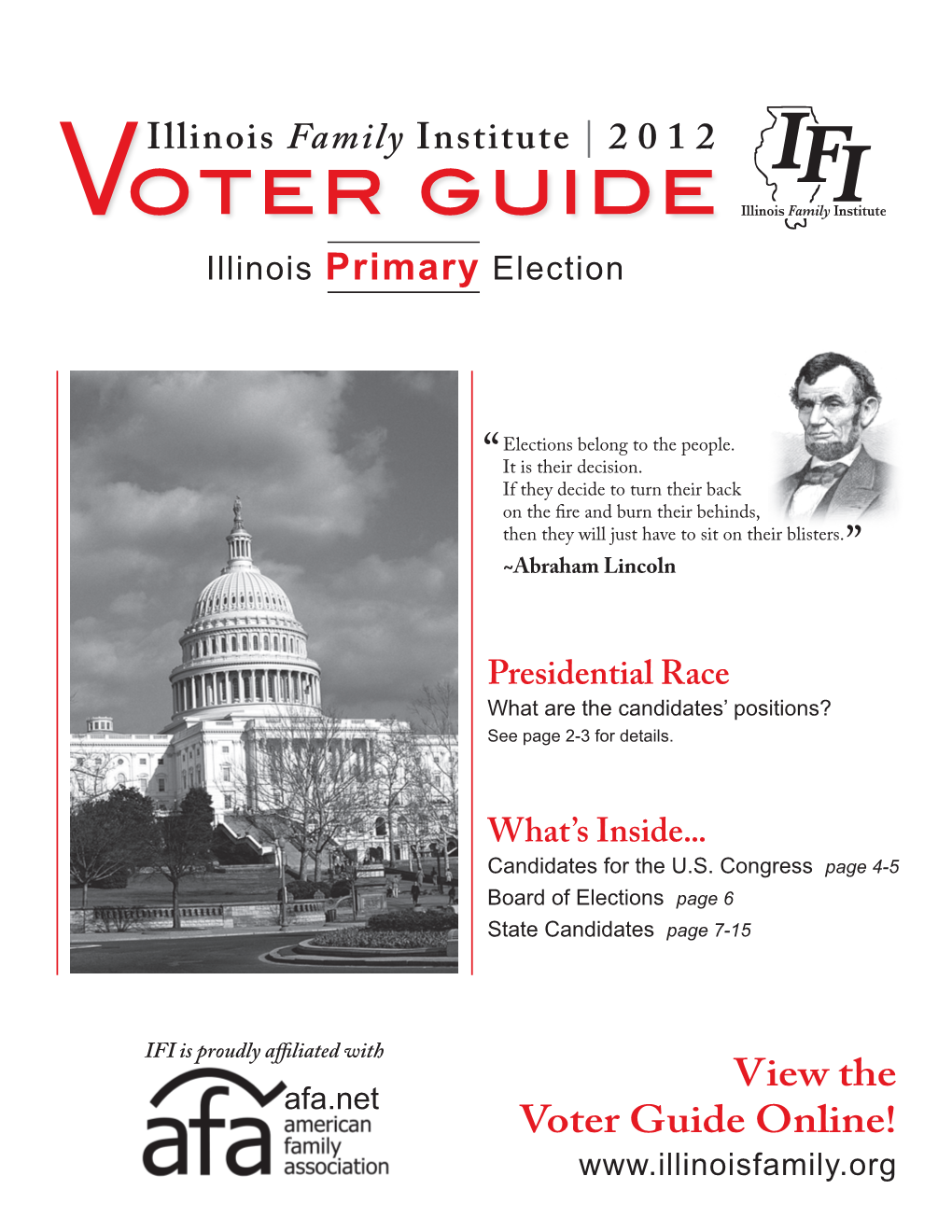 2012 Voter Guide | U.S
