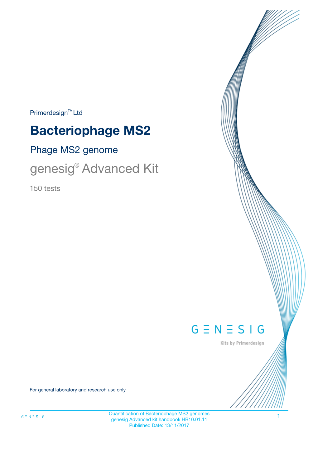 Bacteriophage MS2 Genesig Advanced
