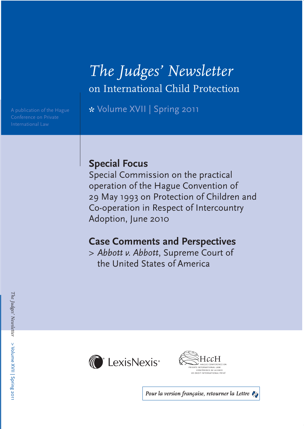 The Judges' Newsletter