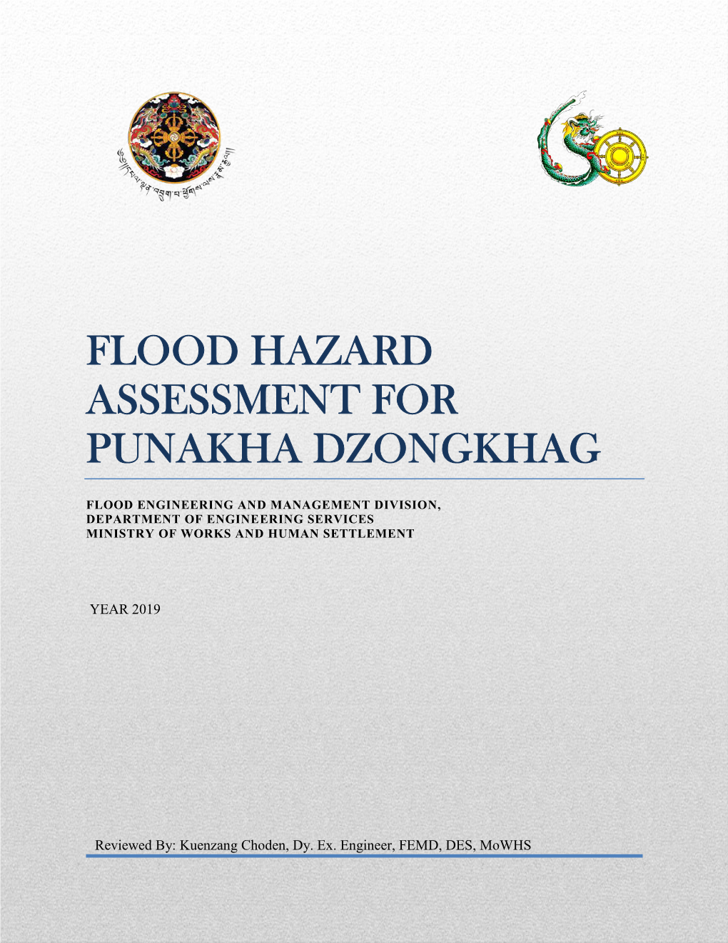 Flood Hazard Assessment for Punakha Dzongkhag