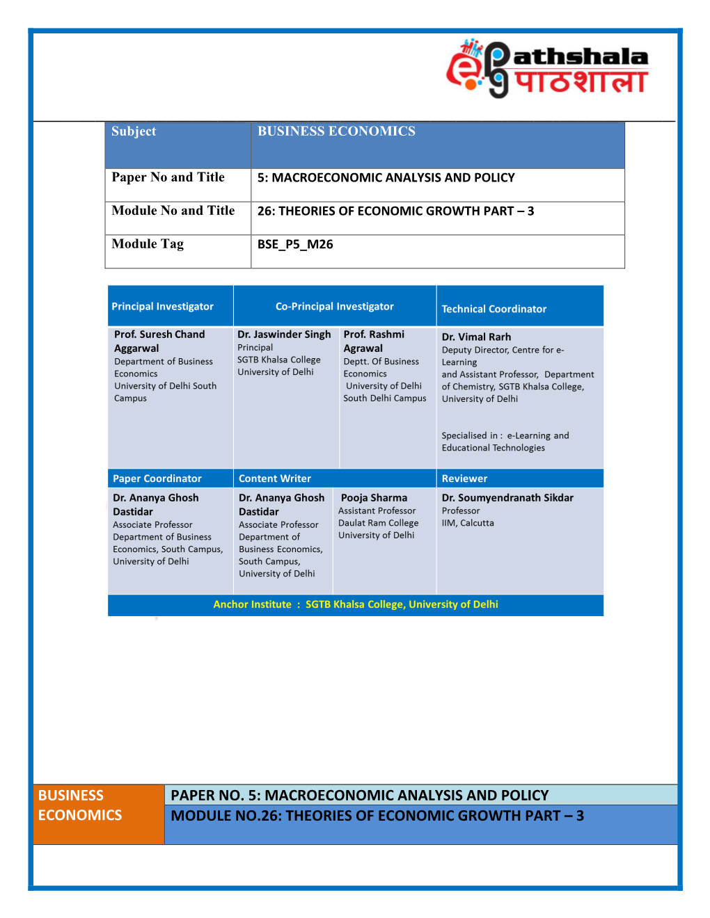 Bsc Chemistry