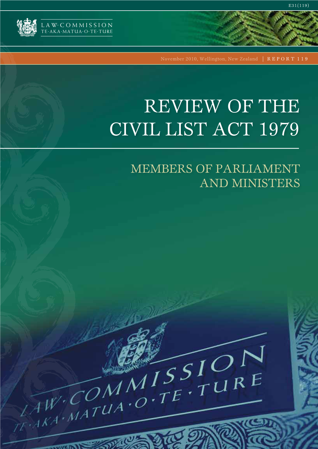 Review of the Civil List Act 1979