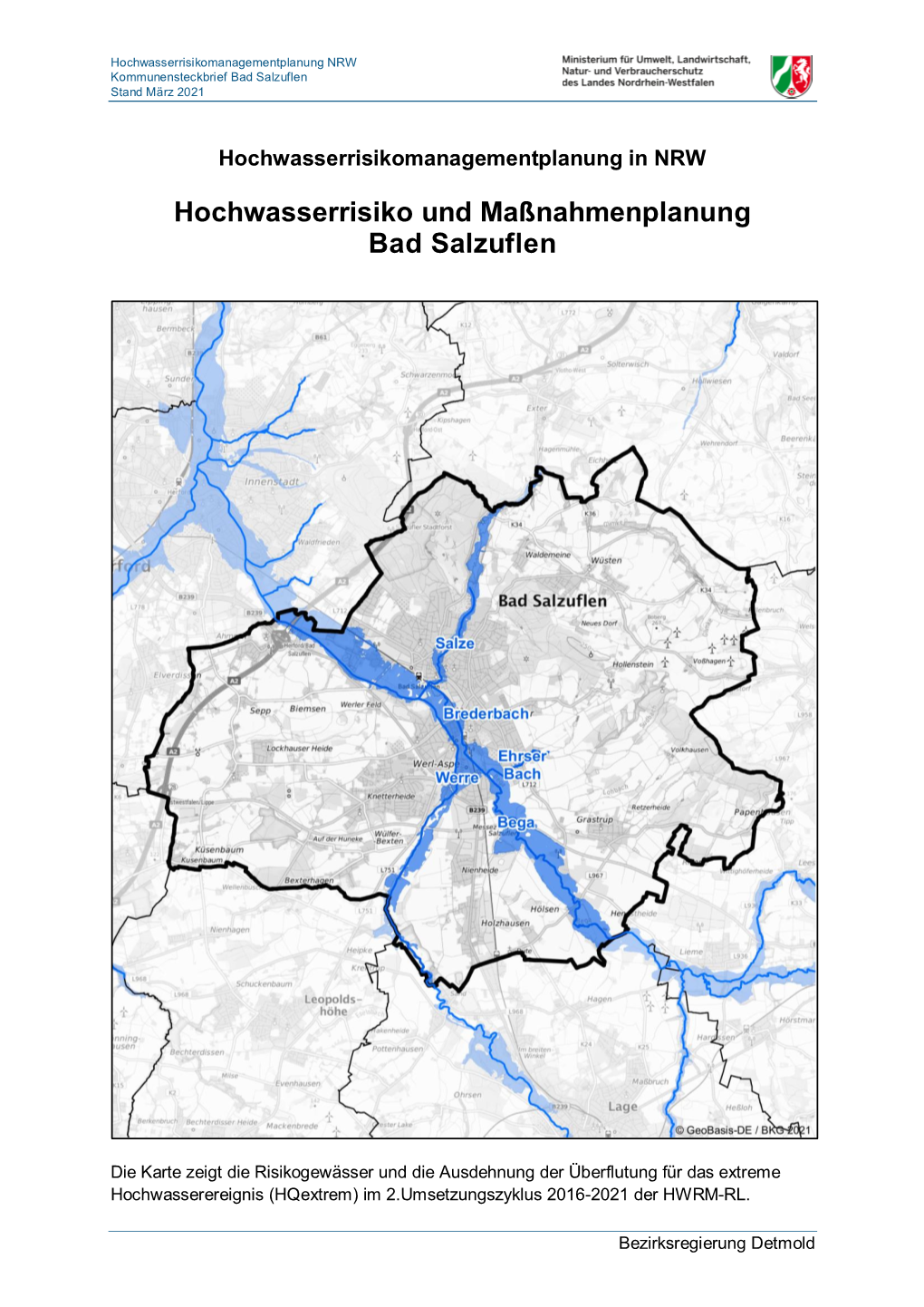 Bad Salzuflen Stand März 2021