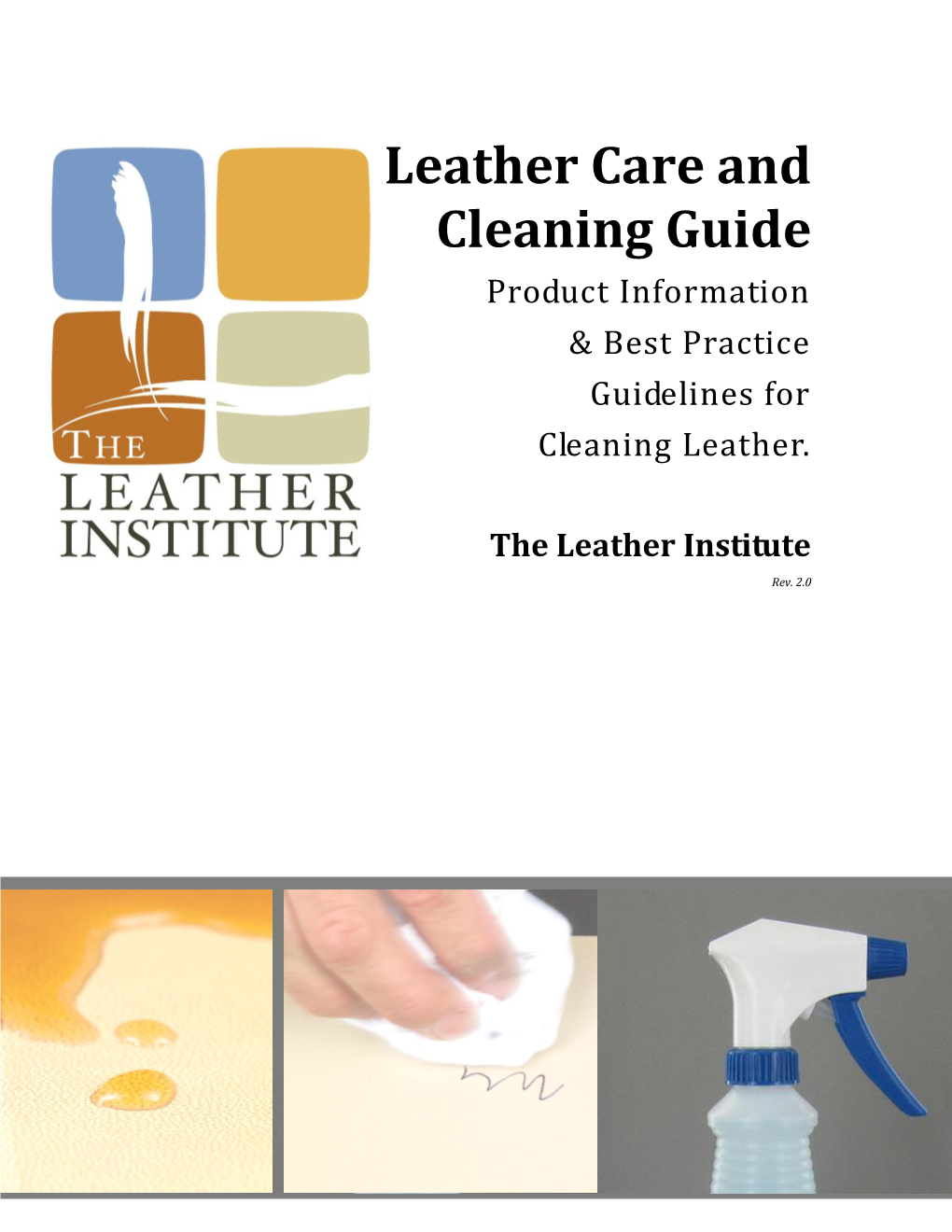 Leather Care and Cleaning Guide Product Information