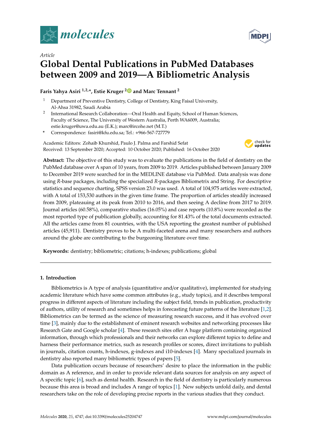 Downloaded Articles in 2017 and 2018