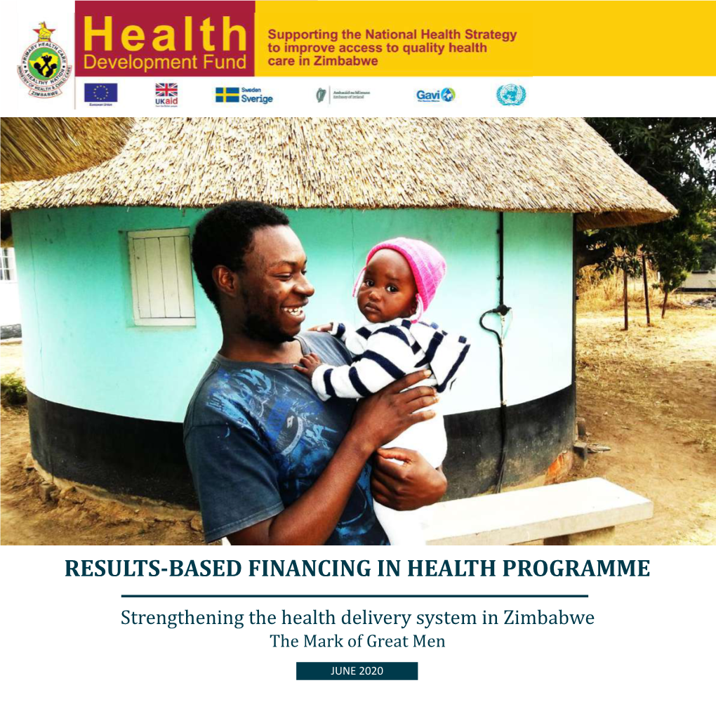 Results-Based Financing in Health Programme